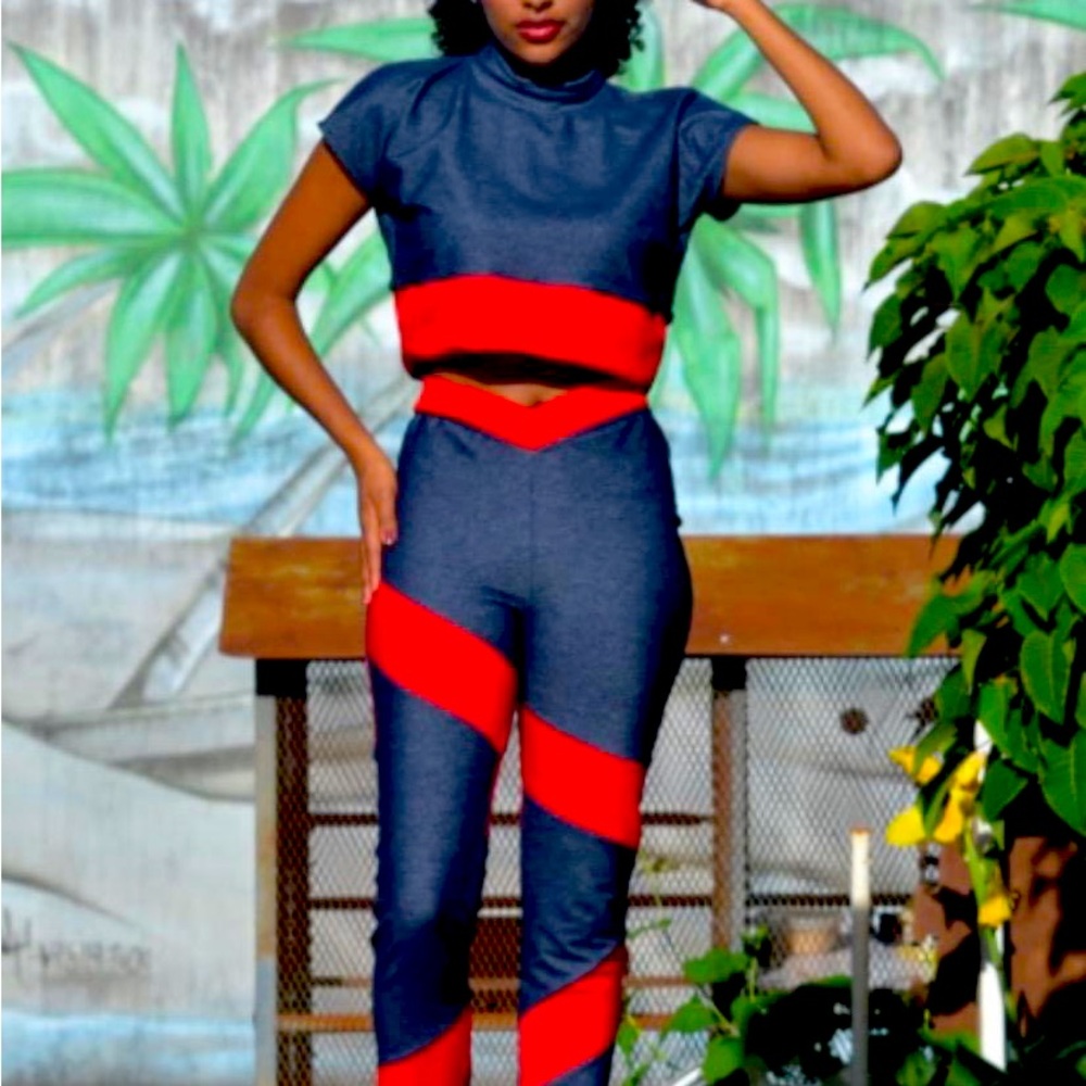 Unisex Set pants and tank